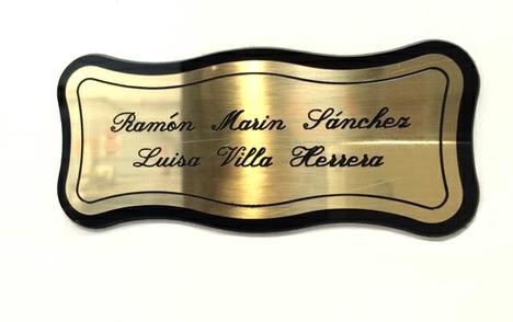 Placas de puerta